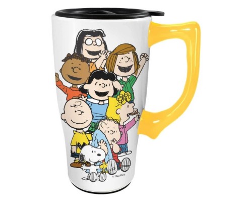 Tasse de Voyage Charlie Brown et compagnie en céramique 18oz des Peanuts